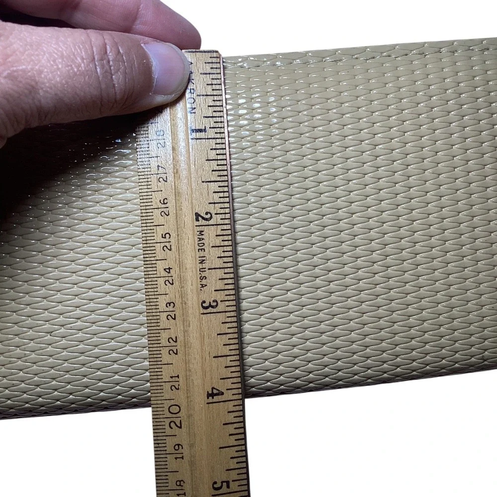 Kendall & James Women Beige Textured Zip Around Continental Wallet TC10006